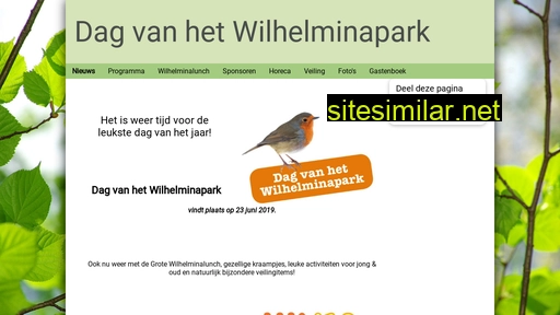 dagvanhetwilhelminapark.nl alternative sites