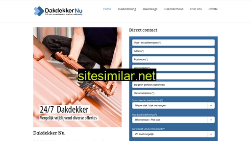 dakdekker-nu.nl alternative sites
