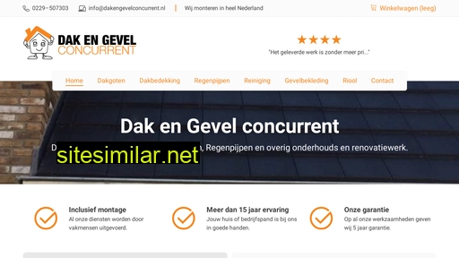 dakengevelconcurrent.nl alternative sites