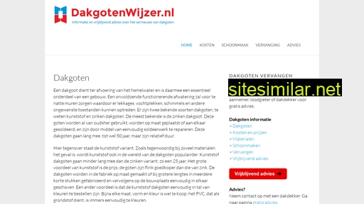 dakgotenwijzer.nl alternative sites
