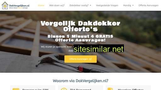 dakvergelijken.nl alternative sites