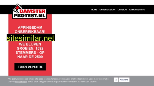 damsterprotest.nl alternative sites