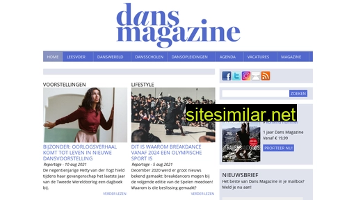 Dansmagazine similar sites