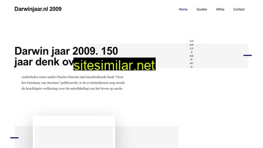 darwinjaar.nl alternative sites