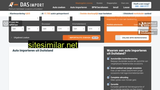 dasimport.nl alternative sites