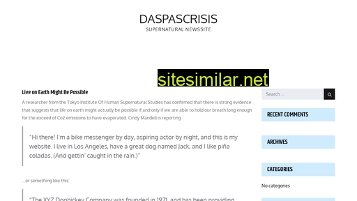 daspascrisis.nl alternative sites