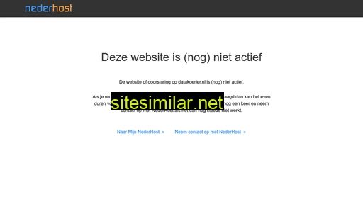 datakoerier.nl alternative sites