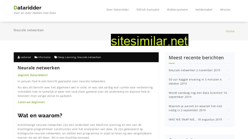 dataridder.nl alternative sites