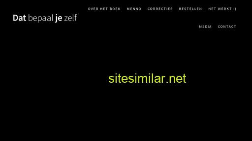 datbepaaljezelf.nl alternative sites