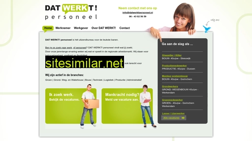 datwerktpersoneel.nl alternative sites