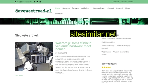 daveweetraad.nl alternative sites
