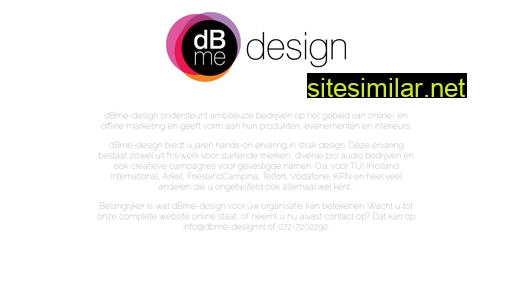 dbme-design.nl alternative sites
