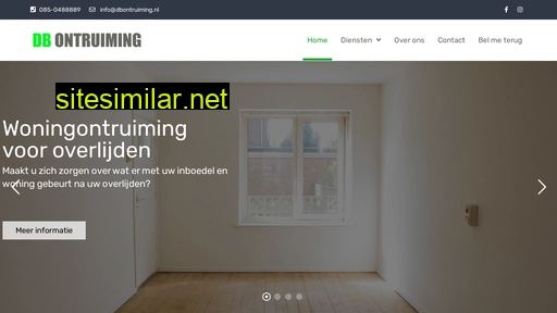 dbontruiming.nl alternative sites