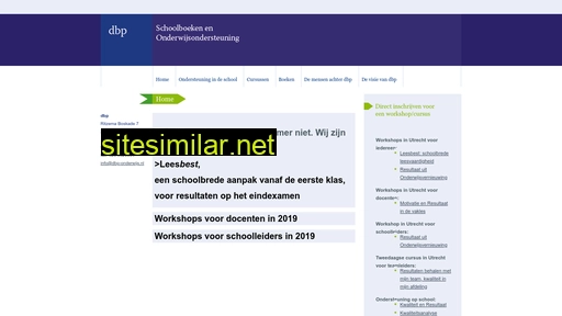 dbp-onderwijs.nl alternative sites