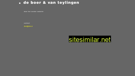 dbvt.nl alternative sites
