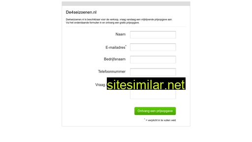 de4seizoenen.nl alternative sites