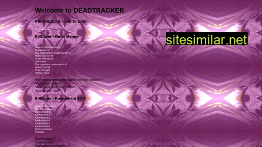 Deadtracker similar sites