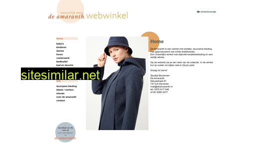 deamaranth.nl alternative sites