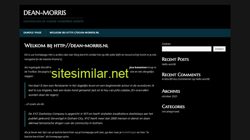 dean-morris.nl alternative sites