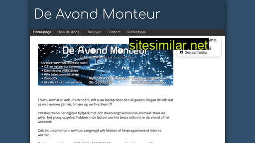deavondmonteur.nl alternative sites