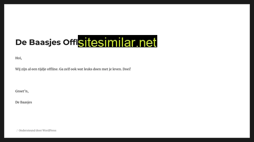 debaasjes.nl alternative sites