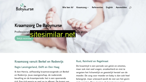 debabynurse.nl alternative sites
