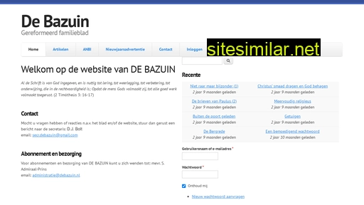 debazuin.nl alternative sites