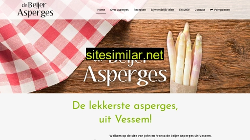 debeijerasperges.nl alternative sites