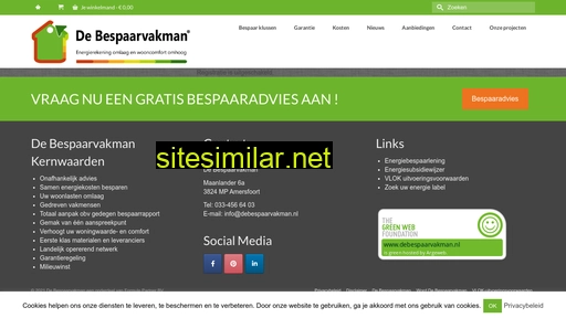 debespaarvakman.nl alternative sites