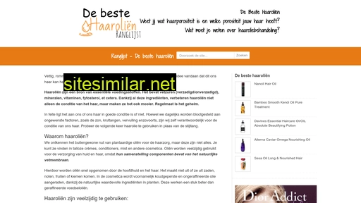 debestehaarolien.nl alternative sites