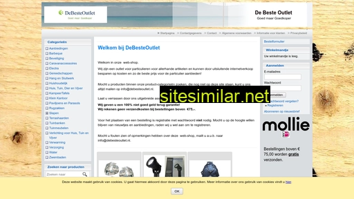 debesteoutlet.nl alternative sites