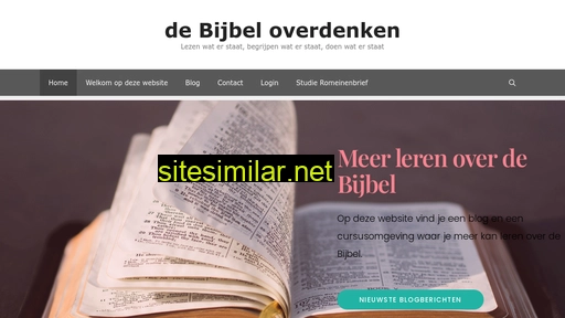 debijbeloverdenken.nl alternative sites