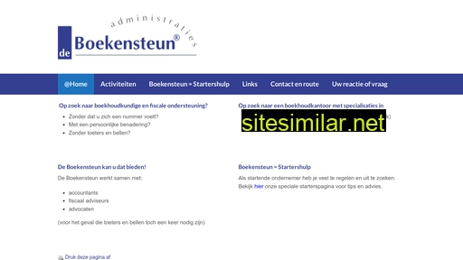 deboekensteun.nl alternative sites
