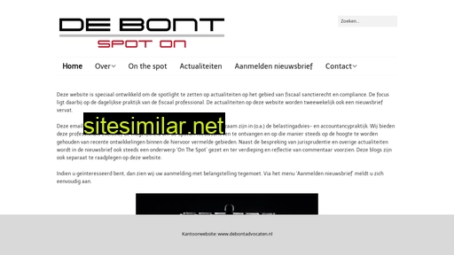 debontspoton.nl alternative sites