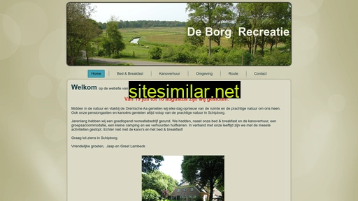 deborgrecreatie.nl alternative sites