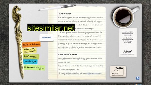 debrievenschrijverij.nl alternative sites