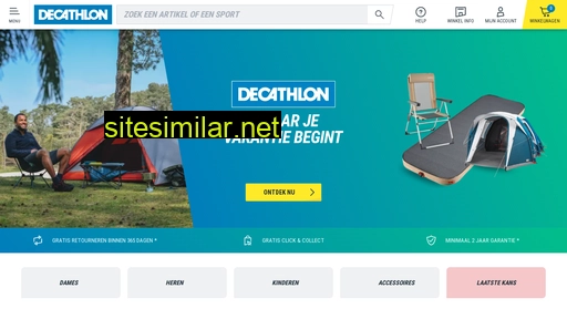 decathlon.nl alternative sites
