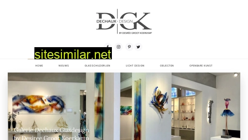 dechauxglasdesign.nl alternative sites