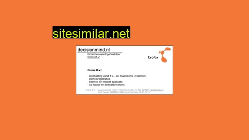 decisionmind.nl alternative sites