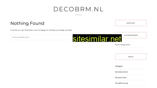 decobrm.nl alternative sites