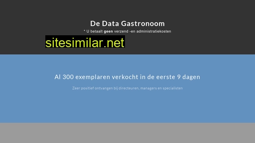 dedatagastronoom.nl alternative sites