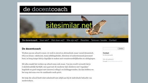 dedocentcoach.nl alternative sites