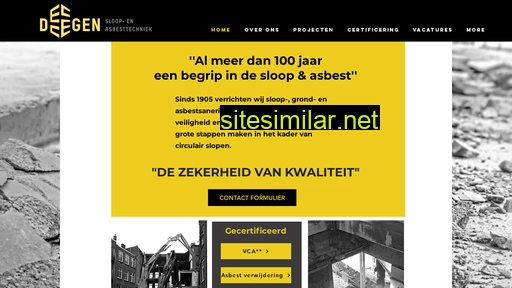 deegengroep.nl alternative sites