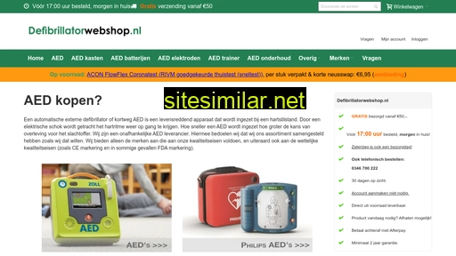 defibrillatorwebshop.nl alternative sites