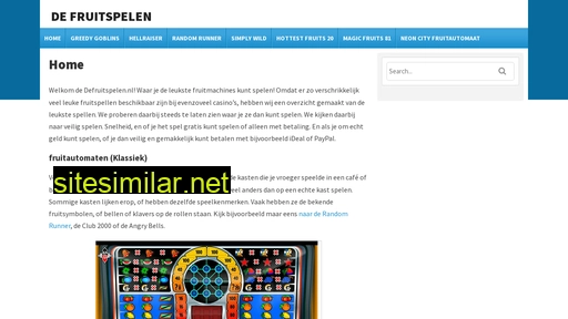 defruitspelen.nl alternative sites