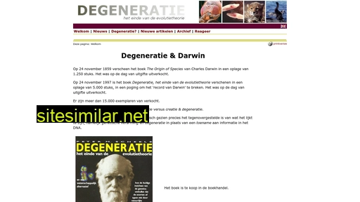 degeneratie.nl alternative sites