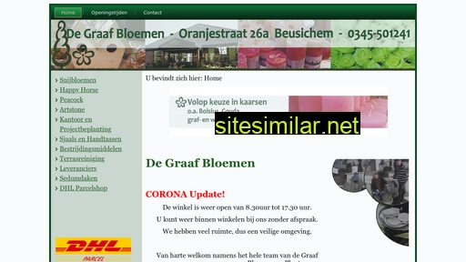 degraafbloemen.nl alternative sites