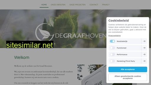 degraafhovenier.nl alternative sites