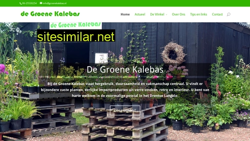 degroenekalebas.nl alternative sites