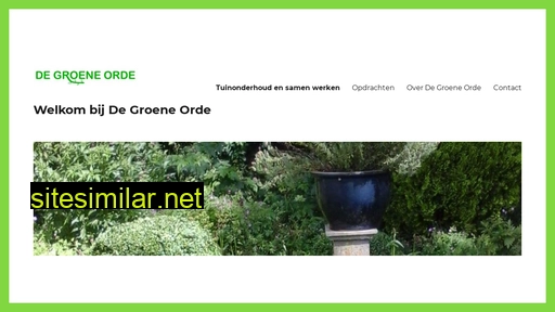 degroeneorde.nl alternative sites